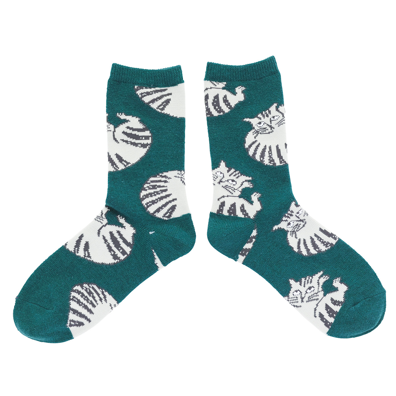 Matsuo Miyuki Cat Wool Blend Socks Peony 8000000works matsuo-miyuki-cat-wool-blend-socks-peony-8000000works